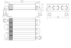 Primary heat exchanger for gas boiler 0020119766