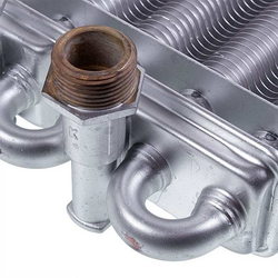 Bithermal heat exchanger for gas boiler Biasi Boiler Sky 24 BI1472104