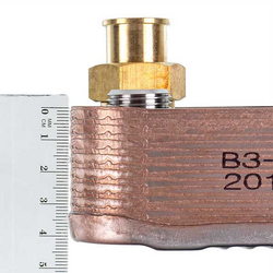 Heat exchanger plates (16 plates) for gas boiler Hermann 15003389