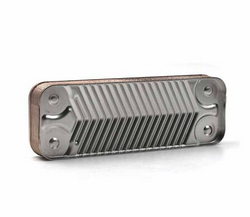 Heat exchanger plates (12 plates) for gas boiler Wolf 2980426