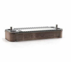 Heat exchanger plates (12 plates) for gas boiler Wolf 2980426