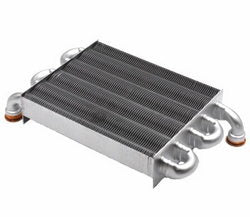 Primary heat exchanger 74 fins for gas boiler Immergas Nike Mythos 24 2 E 1.035415