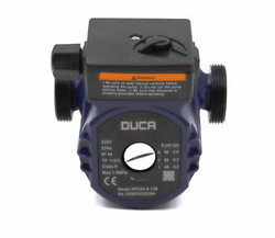 Circulation pump assembled Duca XPS25-6-130 90W for gas boiler