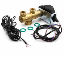 Kit for connecting an external boiler to a BT boiler
