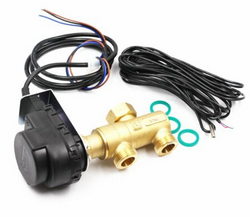 Kit for connecting an external boiler to a BT boiler