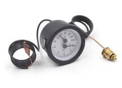 Термоманометр 0-4 bar 0-120 °C для газового котла (універсальний)