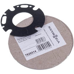 Reinforced semi-half cylinder for Viessmann gas condensing boiler 19-35 kW 7826514