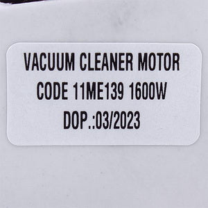 Vacuum cleaner motor 11ME139 1600W D=120/90mm H=114/44mm (universal)