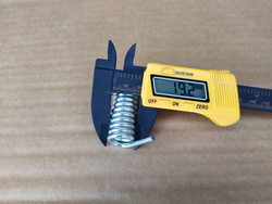 Torsion spring for pressure grill Sirman, Aristarco, CF-Cenedese, Dihr RIGHTS