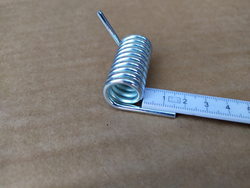 Torsion spring for pressure grill Sirman, Aristarco, CF-Cenedese, Dihr RIGHTS