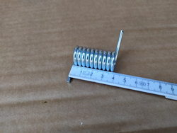 Torsion spring for pressure grill Sirman, Aristarco, CF-Cenedese, Dihr RIGHTS