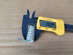 Torsion spring for pressure grill Sirman, Aristarco, CF-Cenedese, Dihr LIVA