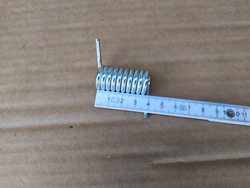 Torsion spring for pressure grill Sirman, Aristarco, CF-Cenedese, Dihr LIVA