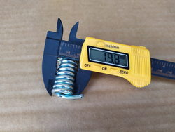 Torsion spring for Sirman CORT series pressure grill, right