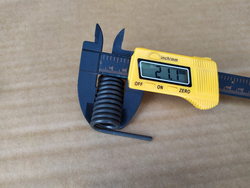 Torsion torsion spring for pressure grill Sirman, Fimar, Electrolux, suspended