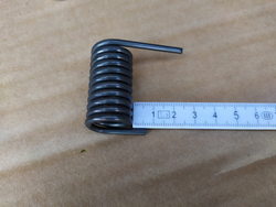 Torsion torsion spring for pressure grill Sirman, Fimar, Electrolux, suspended