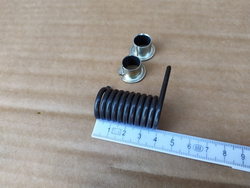 Torsion torsion spring for pressure grill Sirman, Fimar