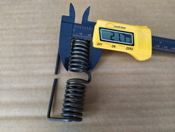 Torsion spring for pressure grill Bartscher, Hendi, Horeca-Select A0GH81313