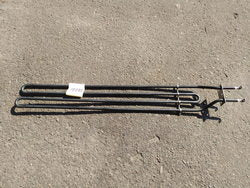 Heater for grill Zanussi, Electrolux KGR, WGR, E9GRE series 2500W, 400V, flange 60x30mm