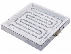 Конфорка квадратная радиальная 225x225мм 750Вт для CF-Cenedese