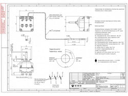 Thermostat EGO 55.34043.020 55.34043.800 95-230°C