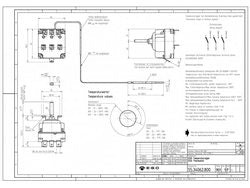 Thermostat for frying surface. oven Lotus, Baron BN6A044600, 6A044600 50-320°C EGO 5534062800 55.34062.800