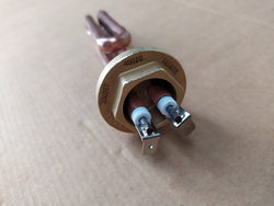 Boiler heater for cava machine Brasilia, Vibiemme, Isomac 1350W, 230V, threaded flange.