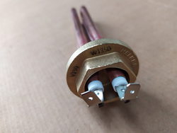 Boiler heater for cava machine Brasilia, Vibiemme, Isomac 1350W, 230V, threaded flange.