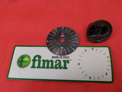 Timer 5x for potato peeler Fimar LCF, PPF, PPN series SA1092 type M2 mechanical. + sticker