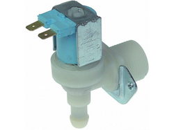 Клапан подачі води соленоїд для льодогенератора Brema, Zanussi, NTF G250, G500 один.кутов. N23115