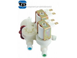 Клапан подачі води соленоїд TP для льодогенератора  ITV, Apach  потрійн.прям. 230VAC