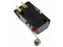 Мікровимикач с нажимним роликом V-166-1CR5 мікрік для льдогенератора Icematic, Scotsman, Simag