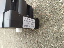 Motor reducer blade mover LIP 123MR, LIP 133, LIP 132 for Icematic, Scotsman, Simag ice generator