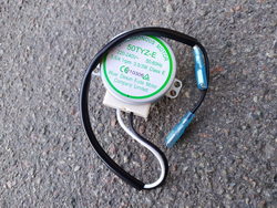 Motor reducer dvigun vanny Dexun 50TYZ-E for ice generator Saro EB 15, Hendi 325-5047