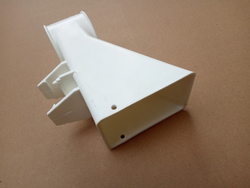 Chute tray discharge funnel for ice generator Barline, Simag, Scotsman AF, MF, SP, SPN series