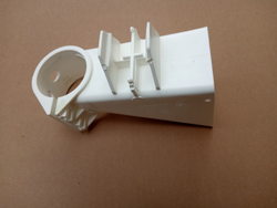 Chute tray discharge funnel for ice generator Barline, Simag, Scotsman AF, MF, SP, SPN series