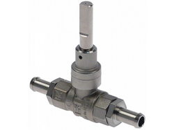 Кран шаровый вентиль для мармита, макароноварки Electrolux, Zanussi подключение 3/8" на 3/8"