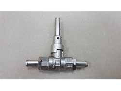 Ball valve for bain-marie, pasta cooker Electrolux, Zanussi connection 3/8" to 3/8"