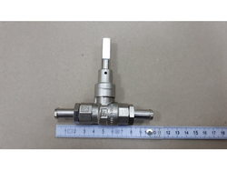 Ball valve for bain-marie, pasta cooker Electrolux, Zanussi connection 3/8" to 3/8"