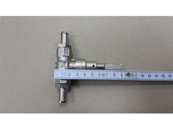 Ball valve for bain-marie, pasta cooker Electrolux, Zanussi connection 3/8" to 3/8"