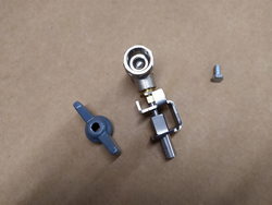 Ball valve for bain-marie, pasta cooker Electrolux, Zanussi, Alpeninox connection 3/8" to 3/8"