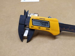 Ball valve for bain-marie, pasta cooker Electrolux, Zanussi, Alpeninox connection 3/8" to 3/8"