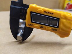 Ball valve for bain-marie, pasta cooker Electrolux, Zanussi, Alpeninox connection 3/8" to 3/8"