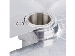 Disc slicer skid 25mm lower attachment D=190mm for sheep cutter Robot Coupe RC28133