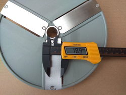 Disc-slicer skip 2mm lower attachment D=206mm for sheep cutter 699777