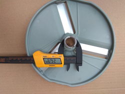 Disc-slicer skip 2mm lower attachment D=206mm for sheep cutter 699777