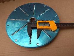 Disc grater 3mm D=205mm for sheep cutter Horeca-Select/GAM/MCC-Trading-International 699917