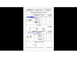 Screw lock for sheep cutter Robot Coupe RC39933