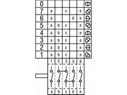 Cam switch GOTTAK 780517 for combi steamer Alpeninox, Electrolux, Zanussi 0C6245