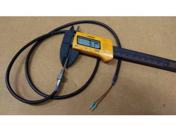 Temperature sensor PT100 -100...+450°C for for for combi steamer Rational 381428